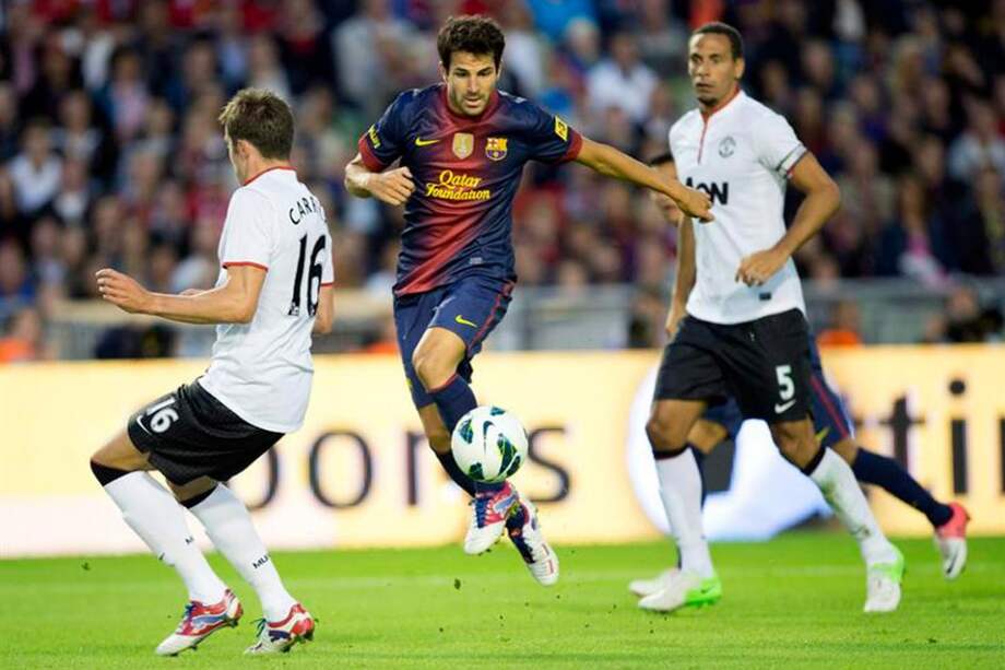 Barcelona venció a Manchester United en amistoso disputado en Suecia. / EFE