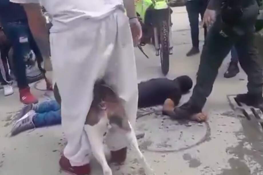 El hombre, que fue capturado por las autoridades, es de nacionalidad extranjera.