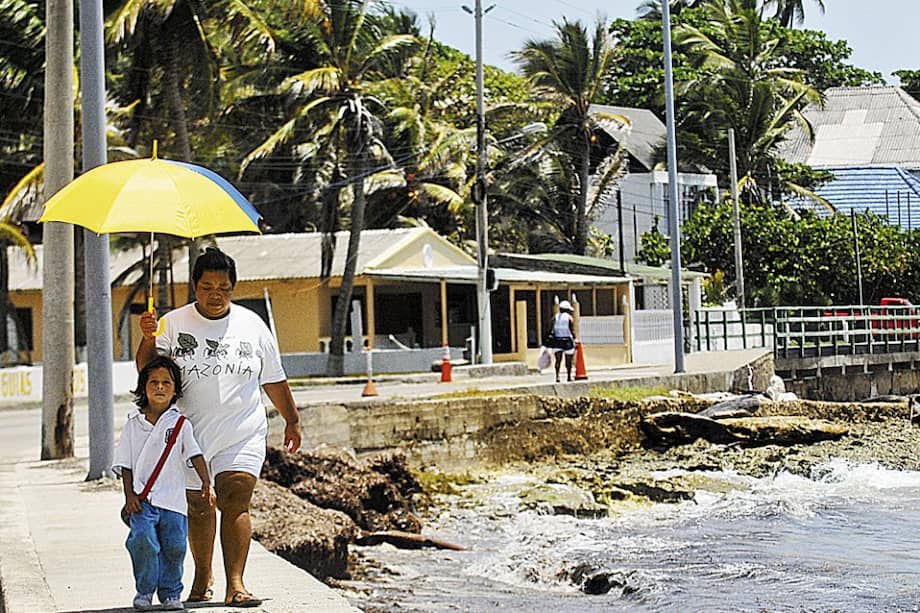 Una postal de San Andrés, tierra de centenarias luchas independistas. Foto: Luis Ángel