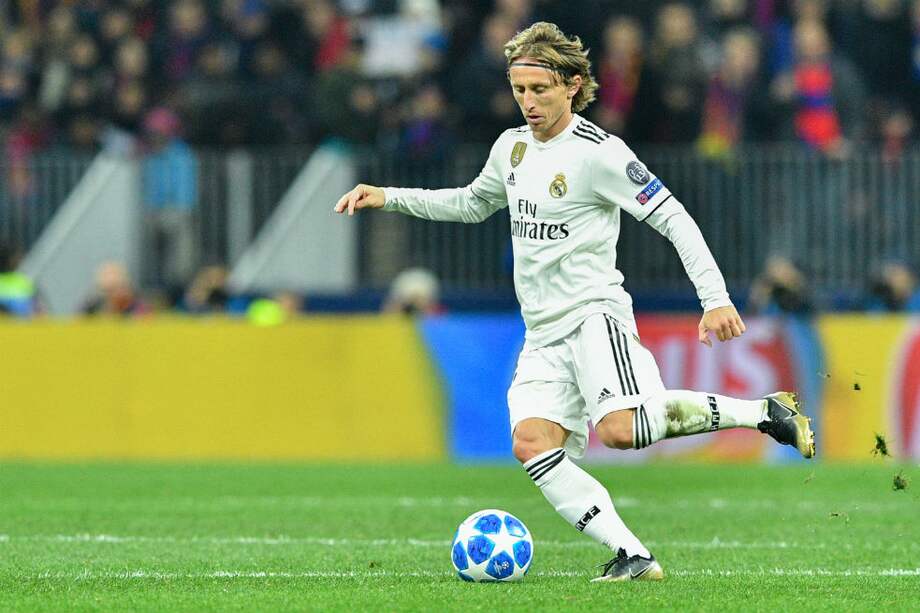 Luka Modric, mediocampista del Real Madrid. / AFP