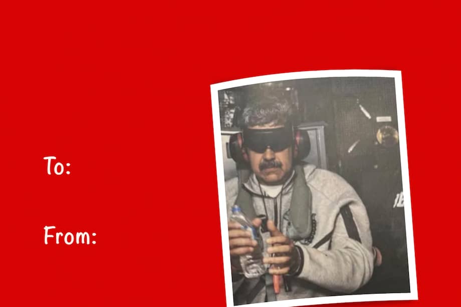 Una de las "tarjetas" de San Valentín publicadas por la Casa Blanca.