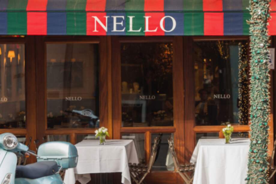 El hecho denunciado por la mujer tuvo lugar en el restaurante de comida italiana Nello, ubicado en Manhattan. / Página oficial restaurante Nello