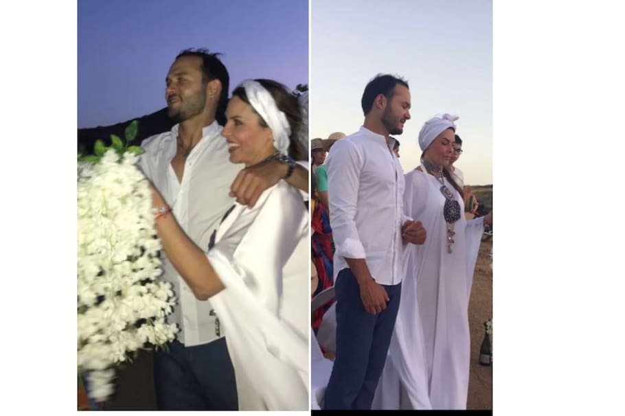 Paula Andrea Betancur cumplió aniversario de bodas y se volvió a casar. Así fue la ceremonia