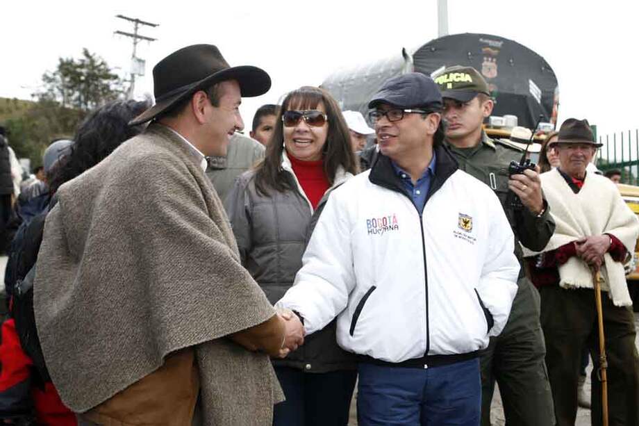 En julio 27 de 2012 el alcalde Gustavo Petro visitó la localidad de Sumapaz. / Cortesía: Bogotá Humana