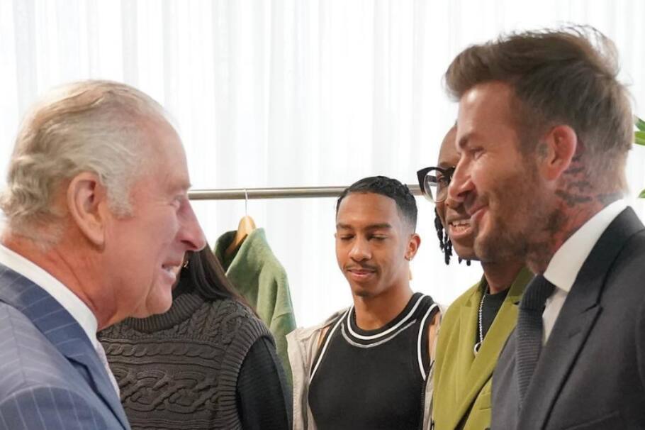 El exfutbolista le ha dado un regalo al rey de Inglaterra hecho con sus propias manos. ¿De qué se trata?