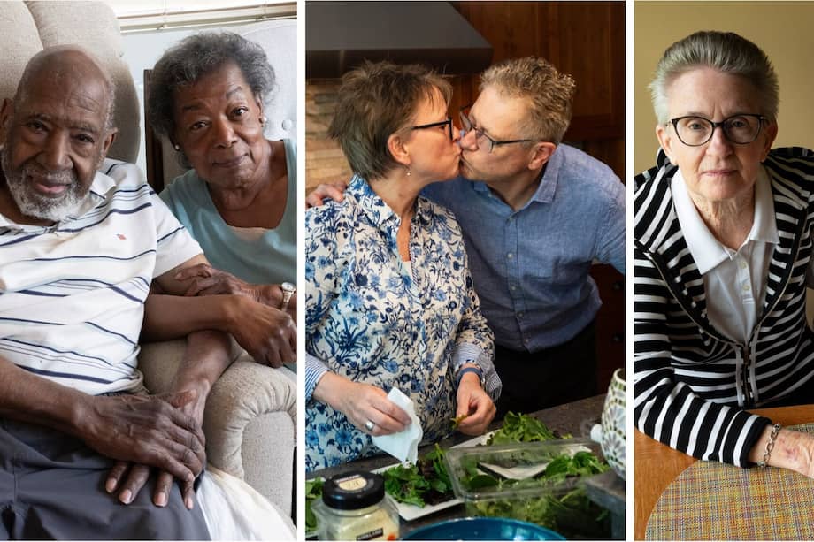 James Estrin entrevistó a cada pareja en varias ocasiones y las documentó en sus hogares. / James Estrin - The New York Times