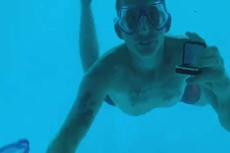 La respuesta de ella fue sí, lamentablemente él nunca llegó a escucharla. / Archivo particular.