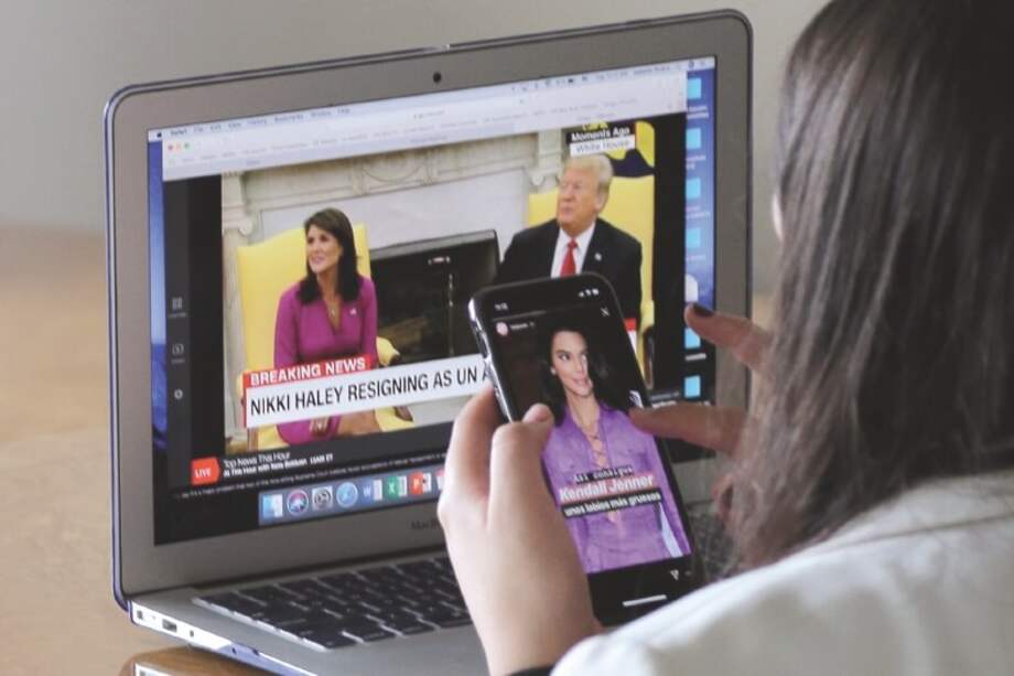 A diario el presidente Donald Trump realiza un boletín televisado en el que actualiza la información de la crisis. / AP