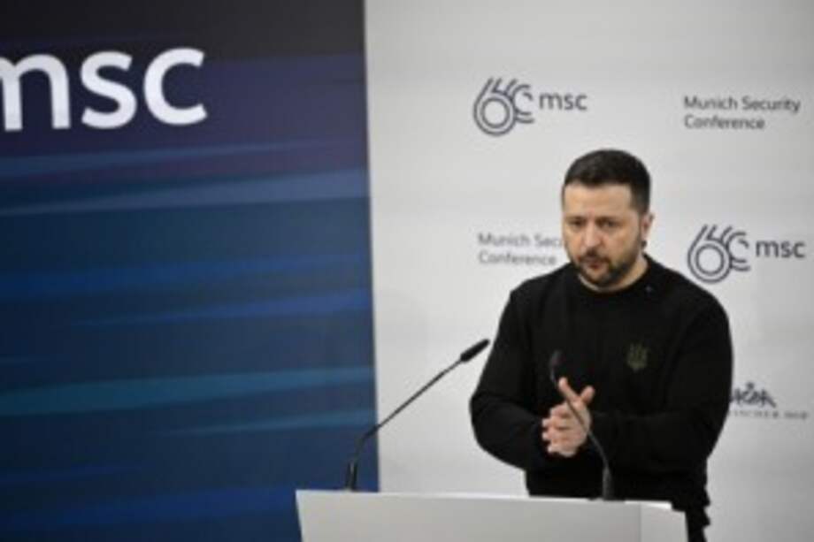 Volodímir Zelenski, presidente de Ucrania.