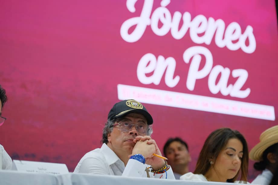 El presidente Gustavo Petro criticó al programa de Jóvenes en Paz y aseguró que no ha hecho "lo que tiene que hacer".