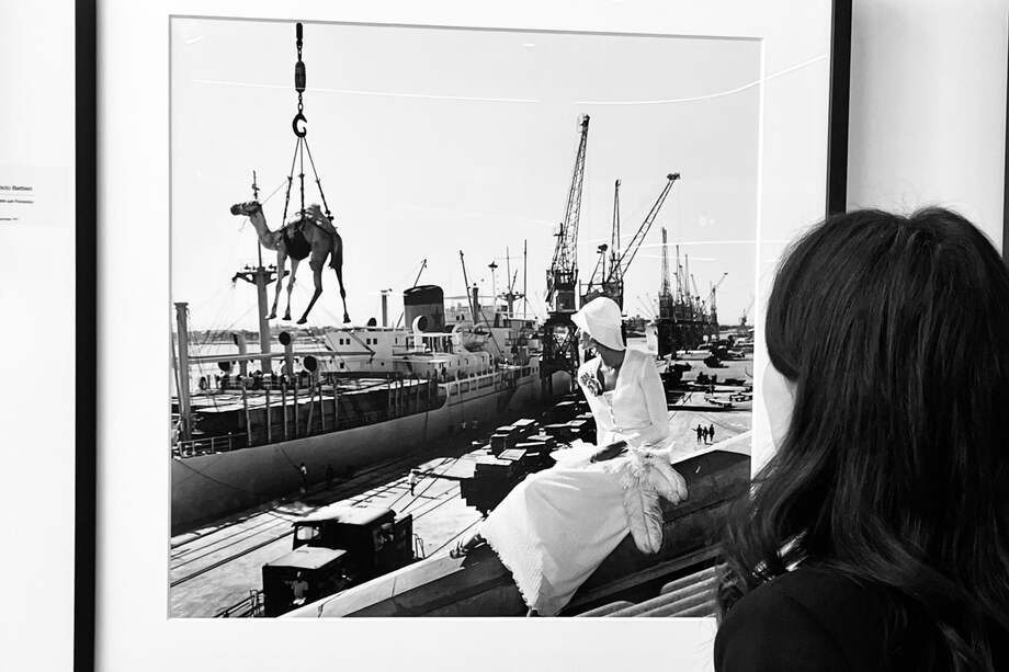 Imagen de la exposición sobre el trabajo del legendario fotógrafo italiano Gian Paolo Barbieri. /EFE