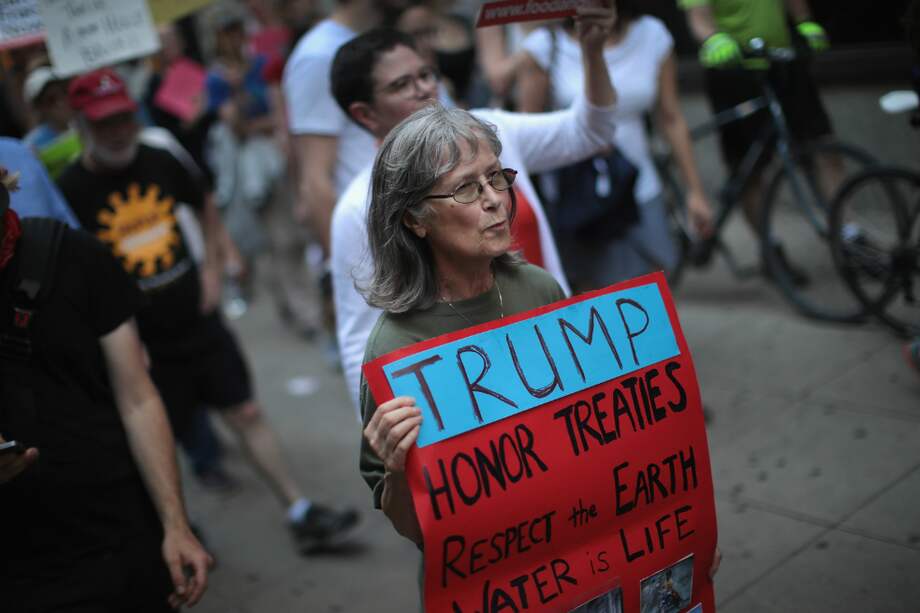 El presidente Iván Duque durante su discurso sobre bosques en Naciones Unidas. / AFP