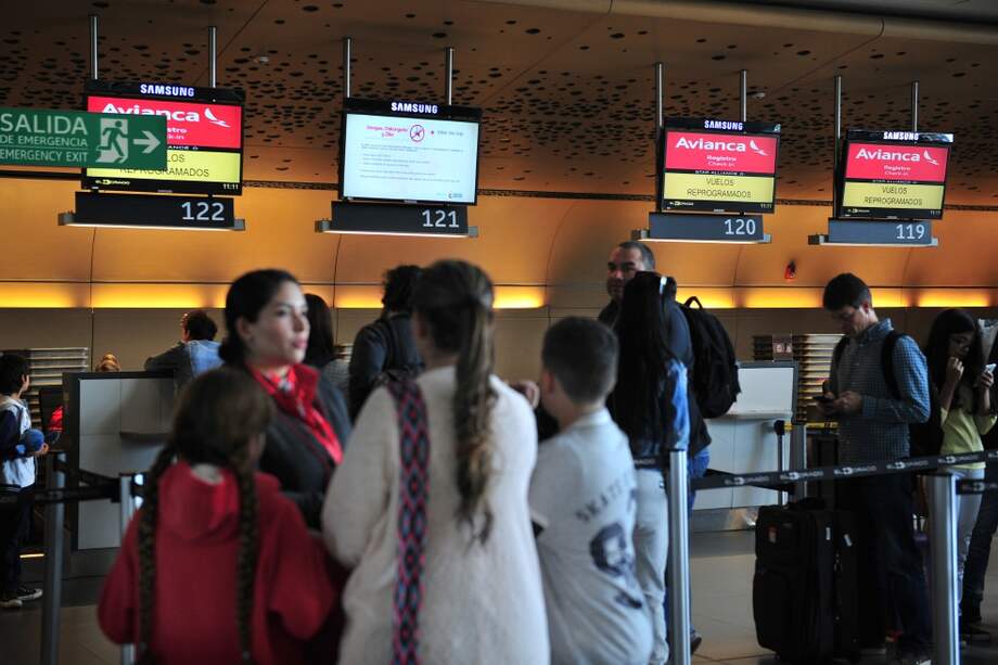 La huelga de la Asociación Colombiana de Aviadores Civiles (Acdac) completa tres semanas. / Nelson Sierra - El Espectador