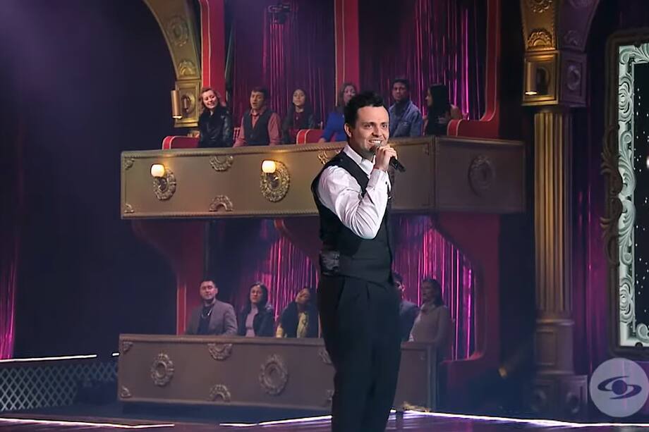 Hasta el público del 'templo de la imitación' hizo parte de este cruce de mensajes