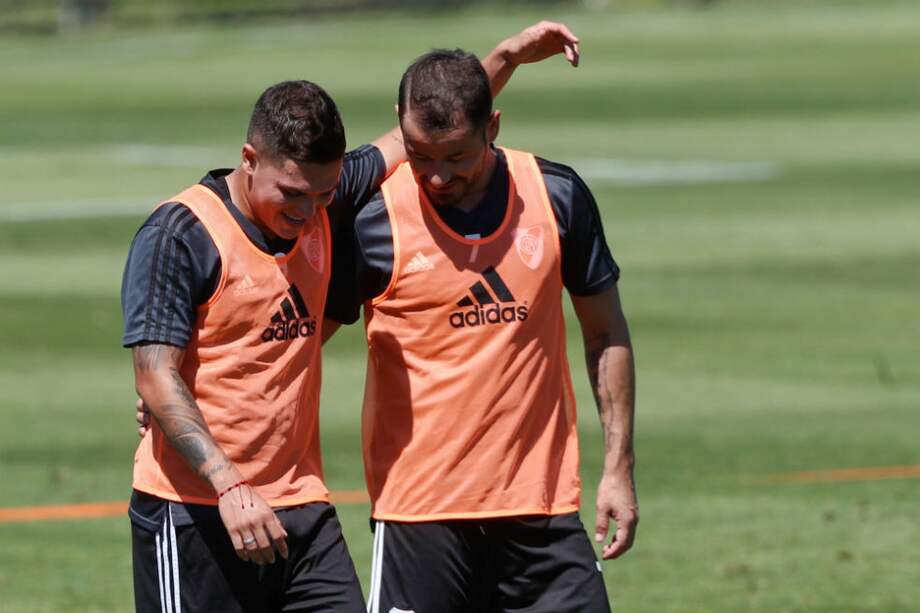Juan Fernando Quintero, mediocampista de River Plate. / EFE