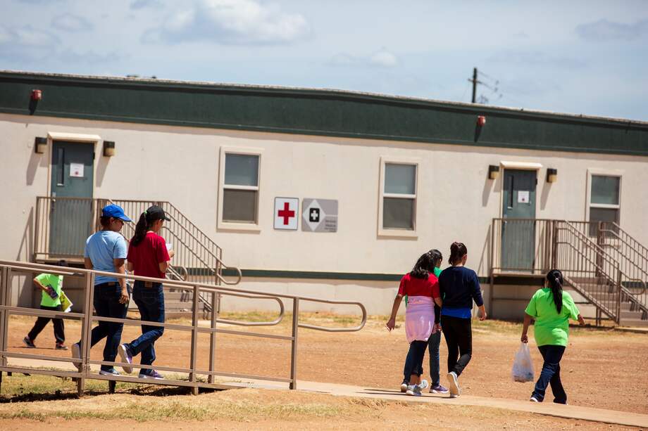 El Centro Residencial Familiar del Sur de Texas en Dilley, Texas, el 23 de agosto de 2019.