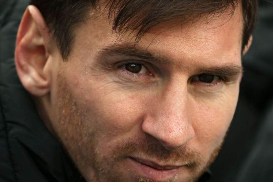Lionel Messi, delantero de Barcelona. Foto: AFP