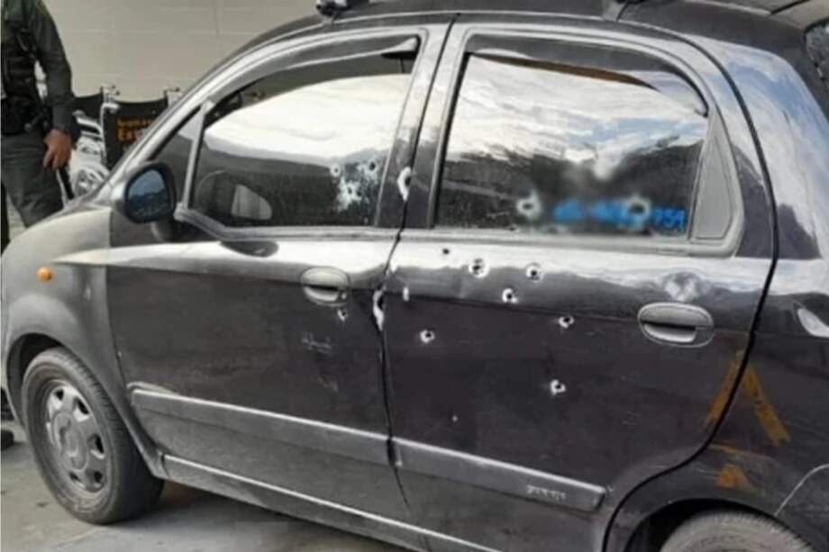 El bebé de 4 meses que se encontraba dentro del vehículo atacado salió ileso del atentado.