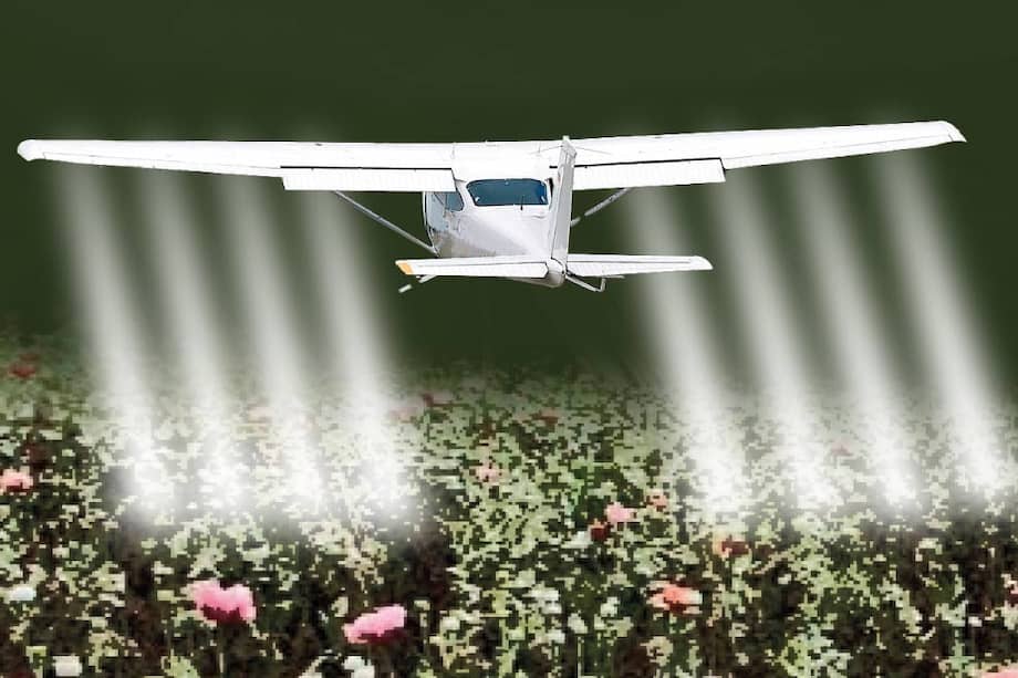 El decreto 380 es apenas uno de los requisitos para retomar la aspersión. / Gráfico El Espectador