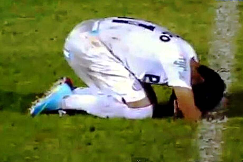 Neymar llora en su despedida del Santos