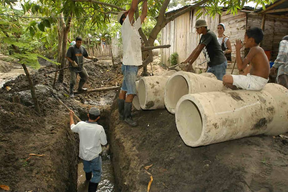 Este es uno de los 11.200 acueductos comunitarios (Sincelejo)que se estima tiene el país. / Archivo