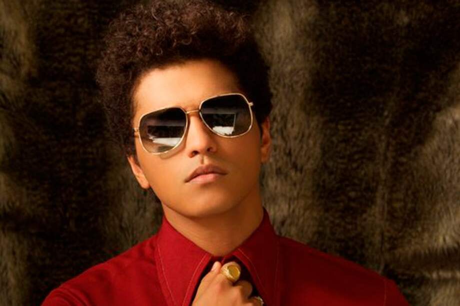 El músico Bruno Mars.
