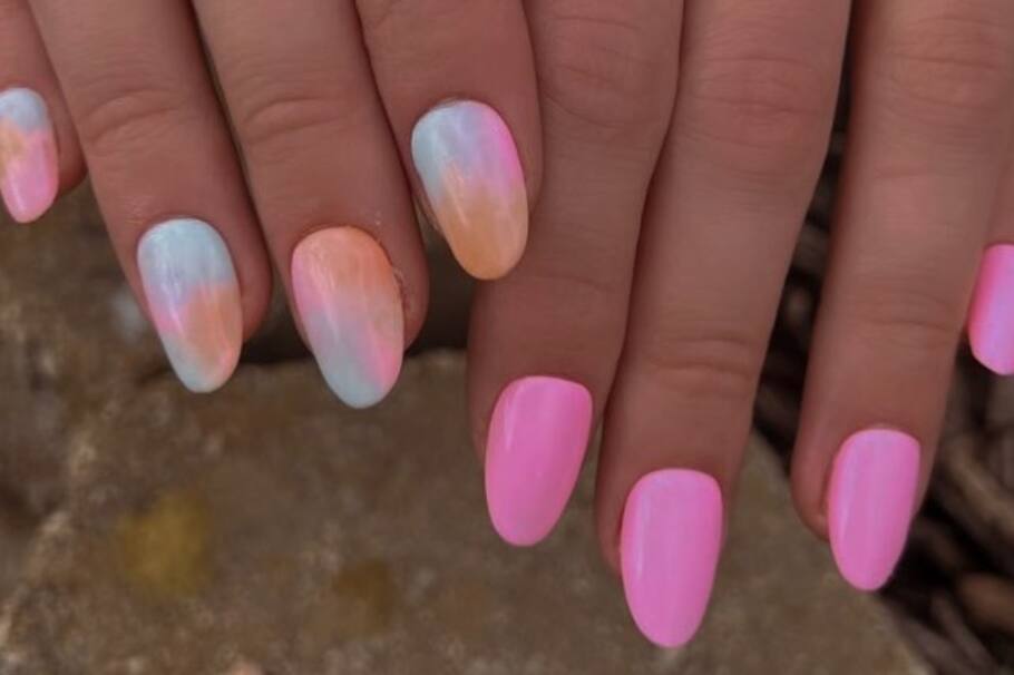 Uñas acuarela: lo último en manicure