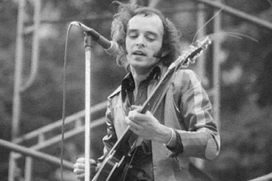 Peter Banks durante un concierto en 1973.