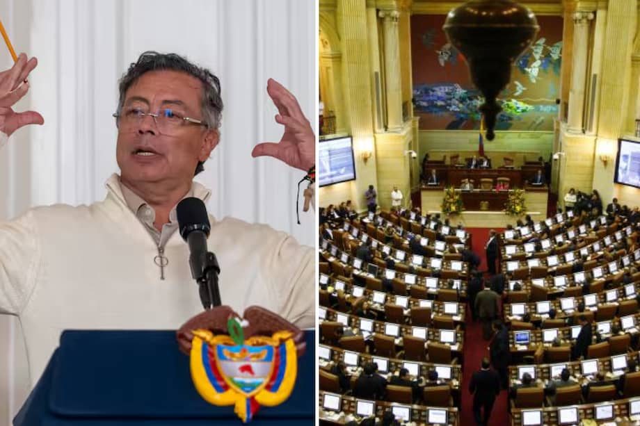 Presidente Gustavo Petro/Congreso de la República.