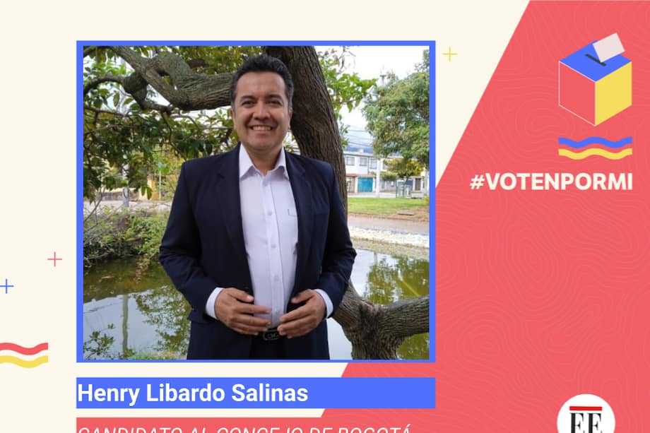 Henry Libardo Salinas Ramírez también propone inclusión laboral para mayores de 50 años.