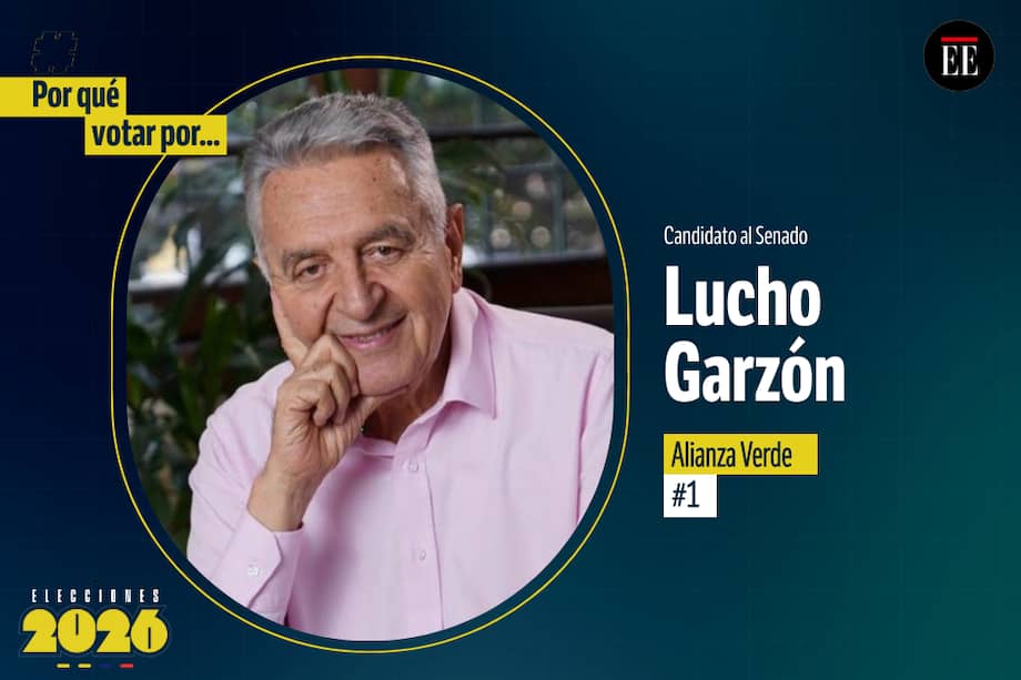 Por qué votar por Lucho Garzón, candidato al Senado de la Alianza Verde.