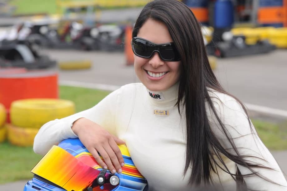 La piloto colombiana, Manuela Vásquez.