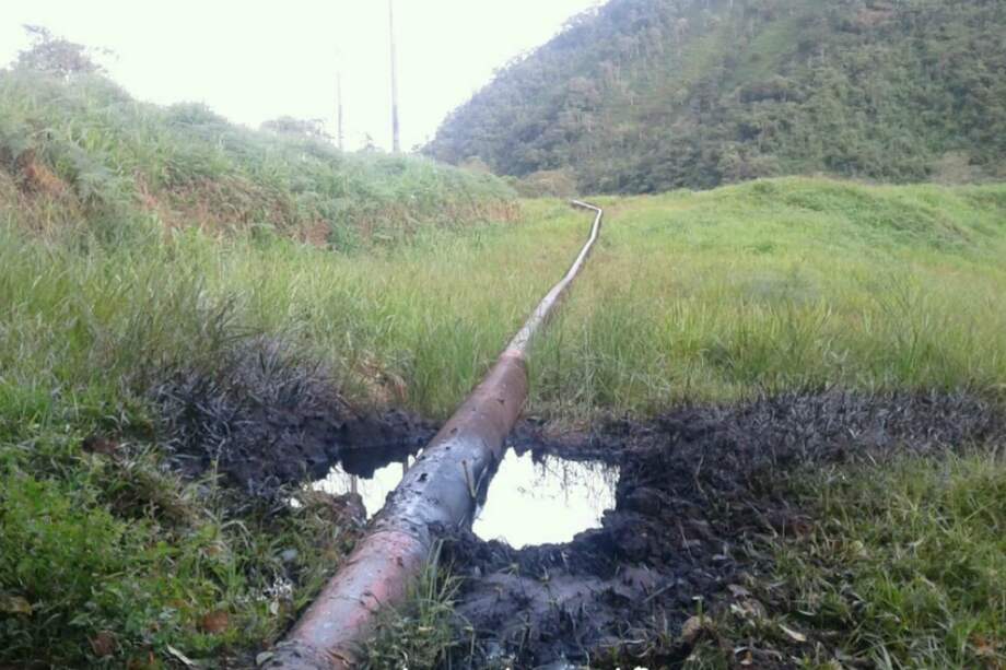 Los atentados terroristas contra la infraestructura petrolera destruye el medio ambiente. / Ecopetrol