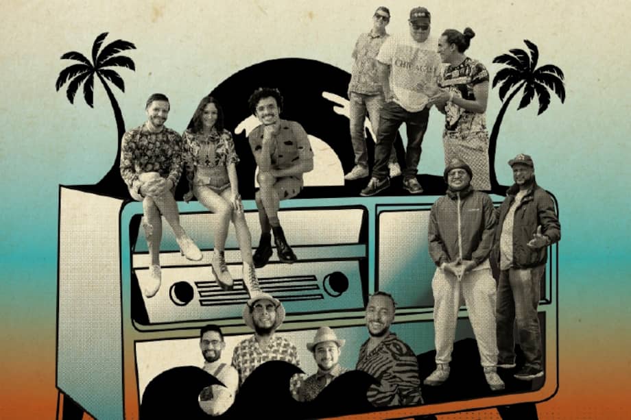 Systema Solar y Puerto Candelaria estrenarán el video de su versión de “Mi Kolombia” el próximo año. / Archivo particular