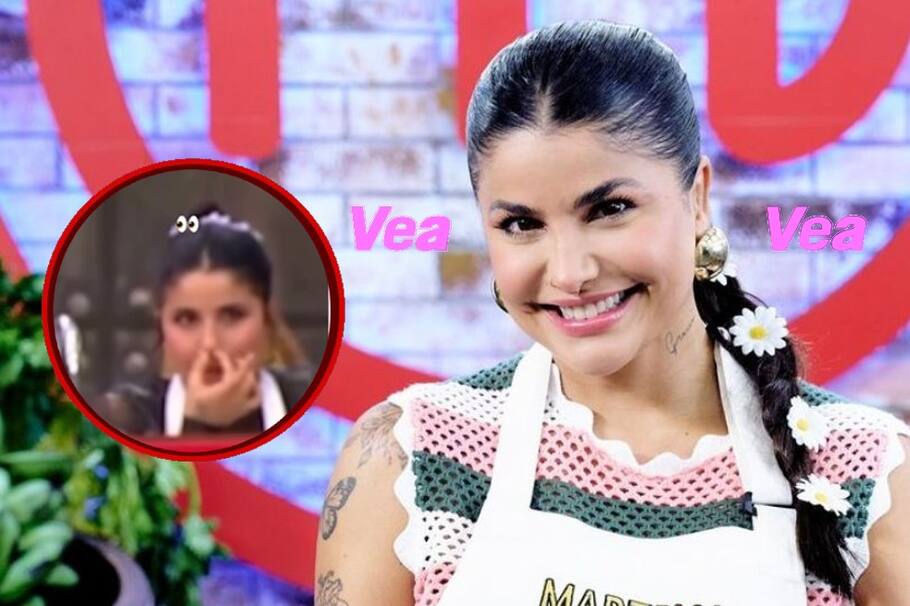 Entre risas, la participante de ‘MasterChef Celebrity’ explicó la razón por la que apareció así en televisión nacional.