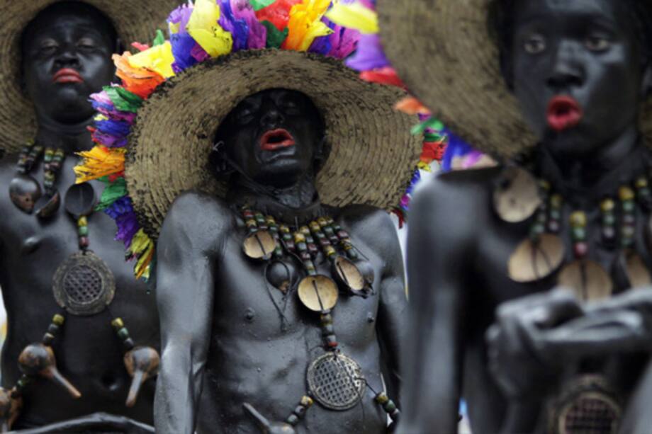 Cristo Negro de Panamá en el Carnaval de Barranquilla