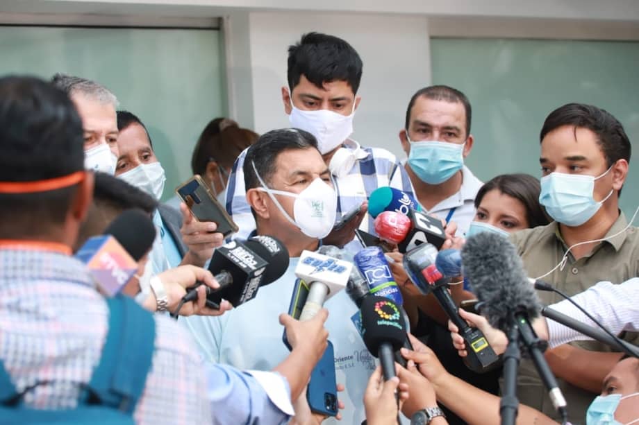 Jorge Iván Ospina, alcalde de Cali, declaró la emergencia manifiesta en Cali debido a los daños que ha dejado las jornadas de protestas.