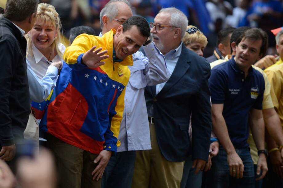 El líder opositor venezolano, Henrique Capriles. Foto: EFE