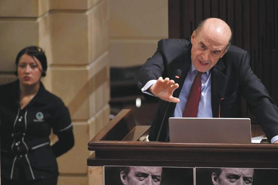 Debate de Moción de Censura al canciller Álvaro Leyva en la Cámara de representantes del Congreso de la República