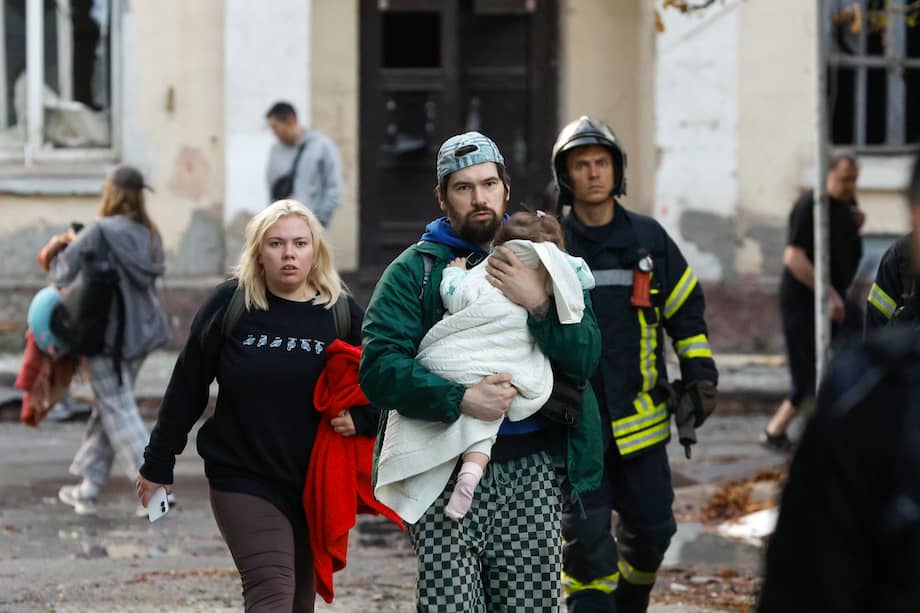 El más reciente ataque de Rusia contra la capital de Ucrania duró nueve horas.