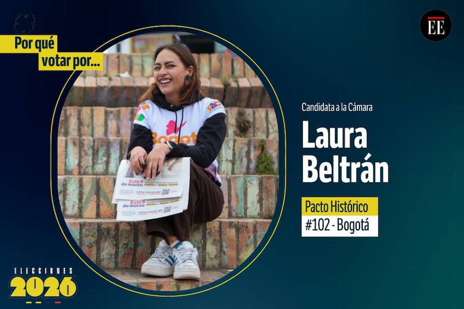 Candidata Laura Beltrán Lalis.
