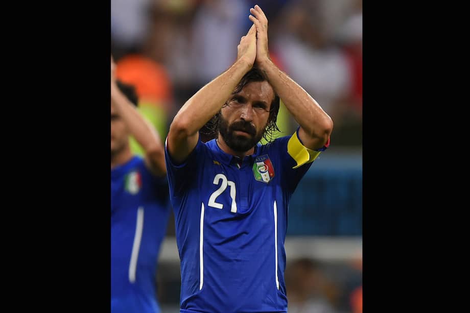 Pirlo fue una de las figuras de la selección de Italia en la victoria frente a Inglaterra. / AFP
