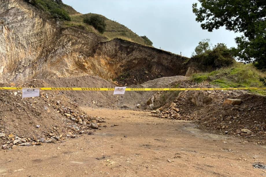sellan actividad minera a cielo abierto en Chocontá