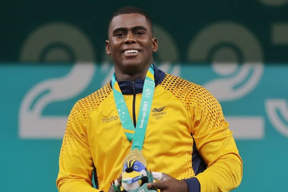 Jhonatan Rivas, el quinto oro de Colombia en los Juegos Panamericanos de Santiago de Chile 2023.