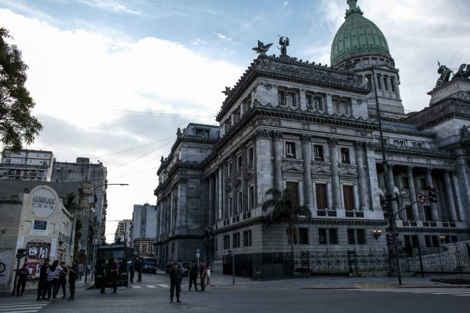 Edificio del Congreso en Buenos Aires. / Bloomberg