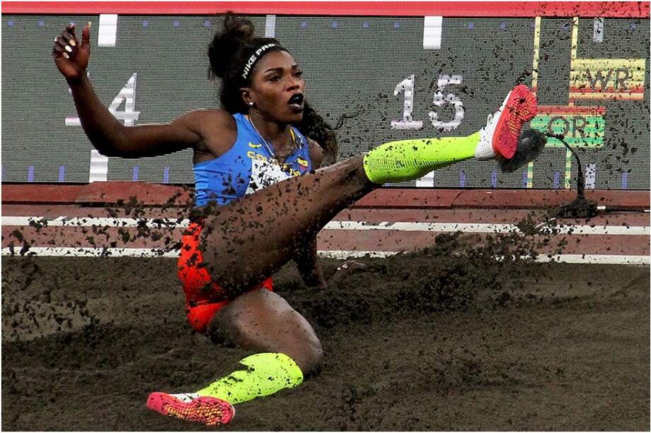 La colombiana Caterine Ibargüen terminó décima en el salto triple en Tokio 2020.