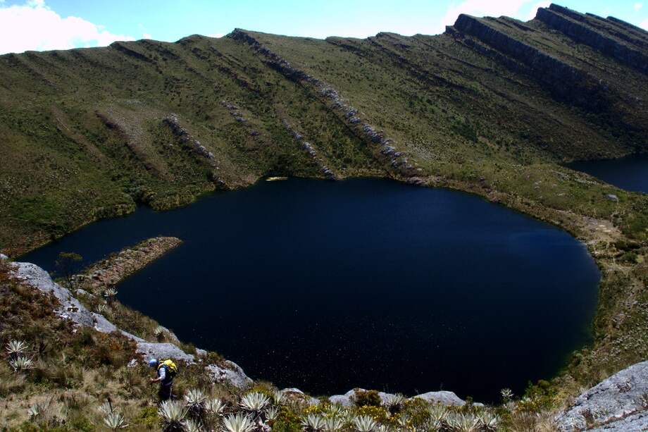 Trío de límpidas lagunas conocidas como de Siecha en Guasca./ Flickr: Luis Alejandro Bernal Romero