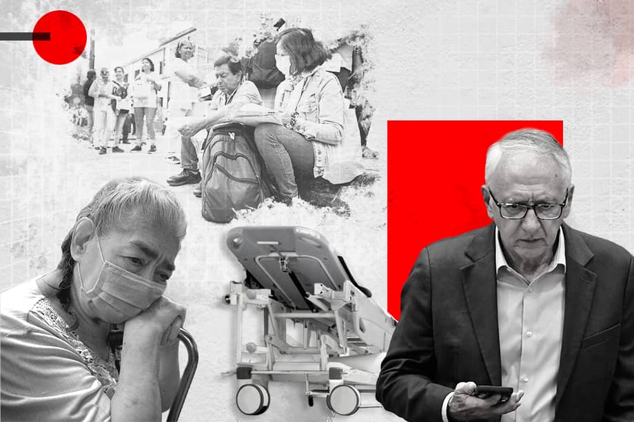 La crisis del sistema de salud tiene a los pacientes pasando su peor momento.