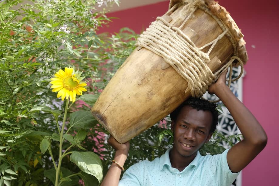 El grupo Cuerpo y Tambor, de Cartagena, tiene montadas más de 25 composiciones propias. / Cortesía