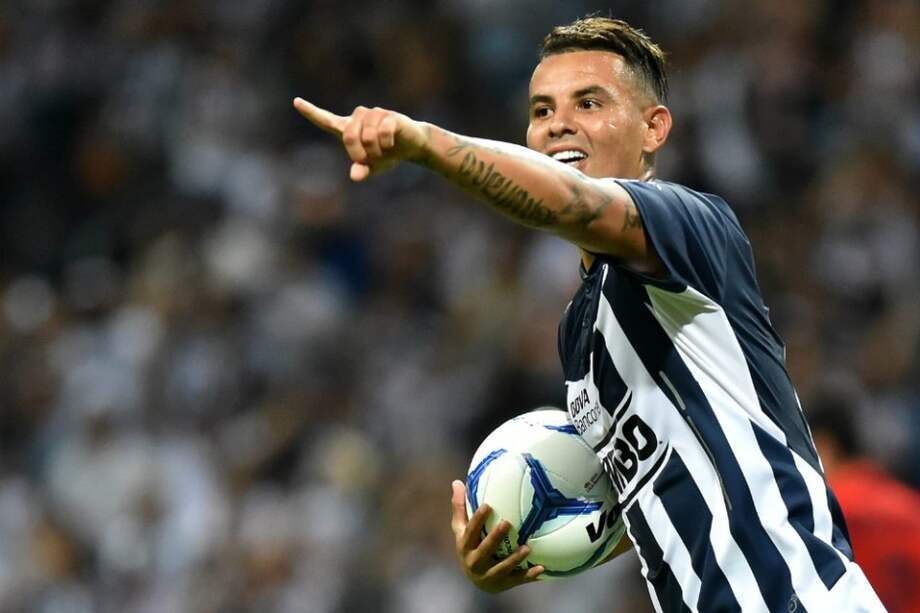 Edwin Cardona militó en el Monterrey de 2014 al 2017. / AFP